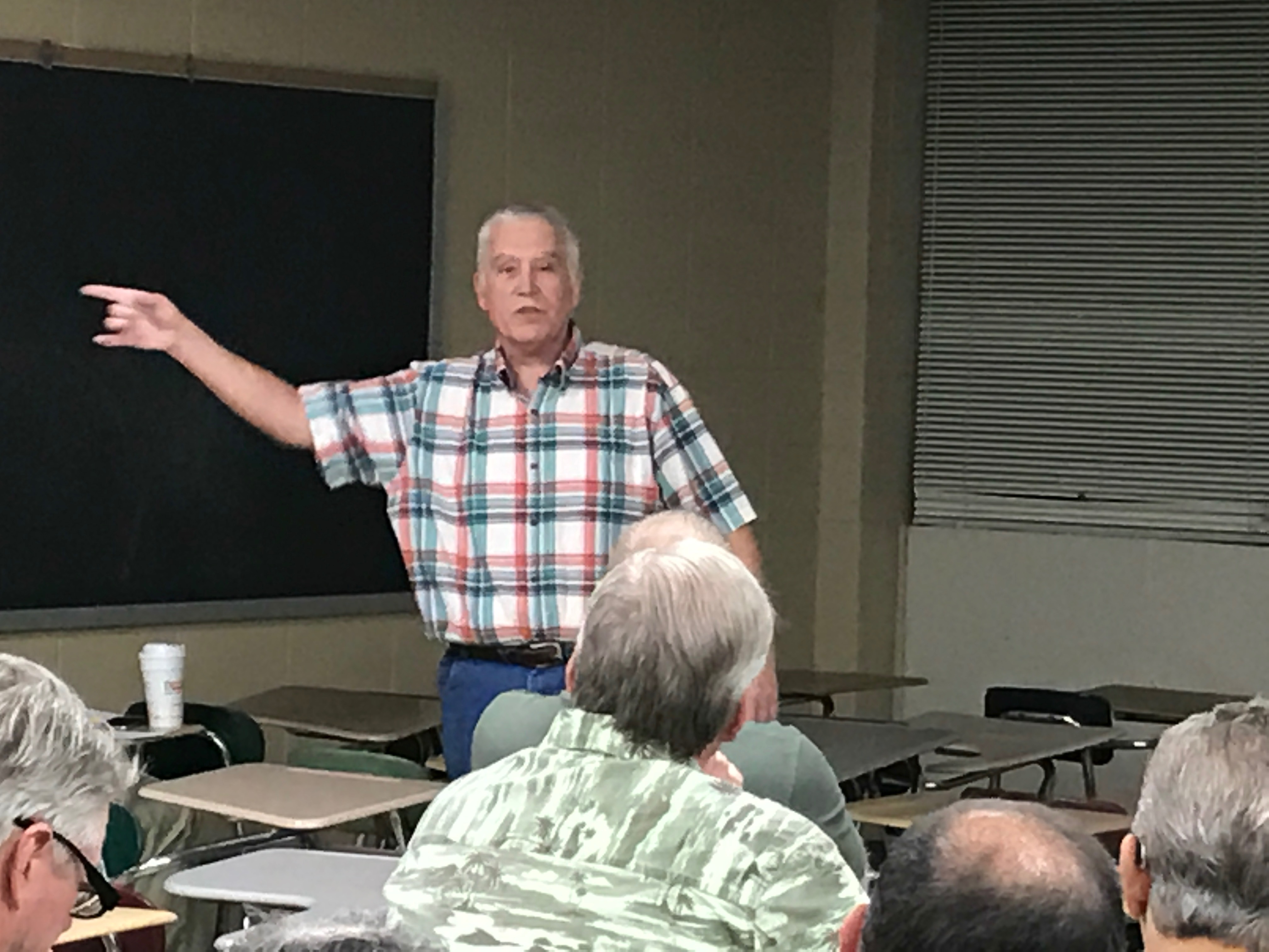 FVOA President Tom Brophy teaches Violations