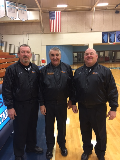 Joe Flury, Pat Hudgens, Joe Karasewski at IMSA.